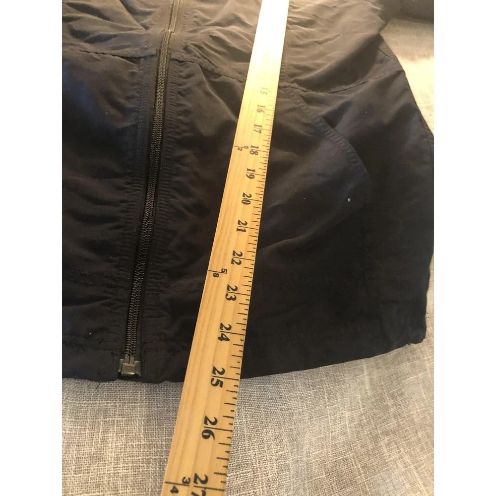 L.L. Bean Jacket Womens XXS Black Nylon Lightweight Mountain Classic Anorak